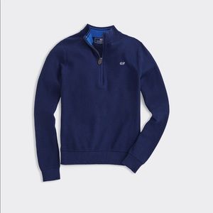 Boys vineyard vines quarter zip